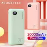 👉 Powerbank Power Bank 20000mAh Portable Charger Charging Poverbank Mobile Phone External Battery 20000 mAh for iPhone Xiaomi Mi