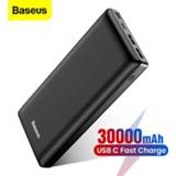 👉 Powerbank Baseus 30000mAh Power Bank USB C 30000 mah Fast Charge For Xiaomi Mi iPhone Samsung Portable External Battery Charger