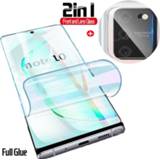 👉 Screenprotector 2in1 Hydrogel Film For Samsung Galaxy S10 Lite Sticker Screen Protector S 10 Note Light Not Glass