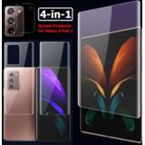 👉 Filmcamera For Galaxy Z Fold 2 5G Front Back Hydrogel Film Camera Lens Glass Screen Protector Samsung Cover