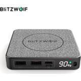 👉 Powerbank BlitzWolf Official BW-P13 LED Display 10000mAh Power Bank QC3.0 PD3.0 18W+15W Wireless Charger Fabric Surface Multilayered