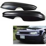 👉 Hoofdlamp Car Headlight head light lamp Eyebrow Sticker Decoration Cover Trim for Golf 4 MK4 IV 1999-2004