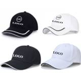 👉 Baseball cap zwart wit Car Hat Logo Sports Hats Outdoor Chapeau Men Embroidery Emblem for Mercedes AMG Peaked Headdress Black White