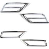 👉 Grill For Tiguan MK2 2016 2017 2018 Front Fog Lights Lamps Frame Trim Stickers Cover Accessories