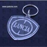 👉 Keychain LANCIA key ring chain Schlüsselring porte-cles portachiavi laser cut Size: 51x46x3mm