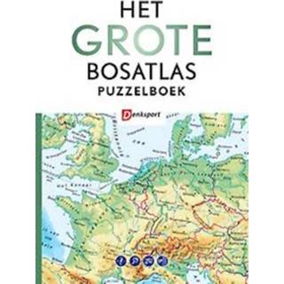 👉 Puzzelboek Het Grote Bosatlas puzzelboek. Peter Vroege, Paperback 9789492911797