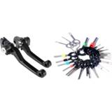 👉 Make-up remover 1 Set Terminals Removal Key Tools Repair & 2Pcs Motorcycle Brake Lever Handle