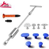 👉 Make-up remover Car Dent Repair Puller Kit Slide Hammer T-Bar Tool Removal Pulling Tabs for Auto Body Hail Damage