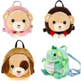 👉 Backpack baby's kinderen Cartoon Baby Toddler Anti-Lost Harness Walker Cute Plush Infant Safety Leash Child Strap Kids Bag