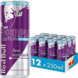 👉 Purper Red Bull Suikervrij Purple 1/2 Tray