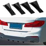 👉 Diffuser Spoiler Car Back Bumper Universal Rear Lip Shark Fin