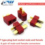 👉 F-connector 10 Pairs T Plug Male and Female Deans Style Connectors for RC LiPo Battery New