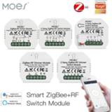 👉 Lichtschakelaar Tuya ZigBee 3.0 Smart Light Switch Relay Module 1/2/3 Gang Life/Tuya App Control, Works with Alexa Google Home Yandex