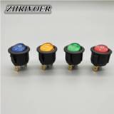 Switch 20mm KCD1 Led 10A 12V Light Power Car Button Lights ON/OFF 3pin Round Rocker