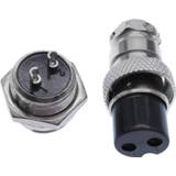 👉 F-connector GX16 Aviation Circular Connector 2Pin3pin4pin 5pin6pin7pin8pin9pin10pin Male & Female plug connectors