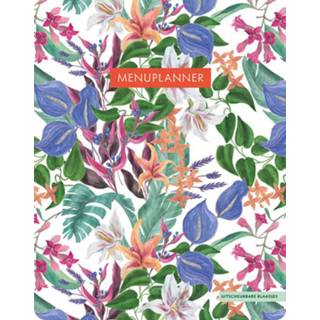 👉 Menuplanner - Tropical Flowers. ZNU, Paperback 9789044758771