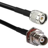 👉 Jack connector 1Pcs TNC Male to Female RG58 Extension Pigital Wire Coaxial Cable Terminal plug 10/15/20/30/50CM