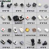 Switch Cltgxdd 10PCS Tactile Push Button Car Remote Control Keys Touch Micro Momentary SMD DIP 2*4 3*6 4*4 6*6