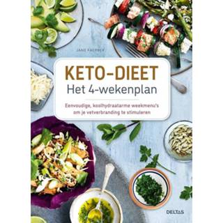 👉 Keto-dieet Het 4-weken plan. plan, Faerber, Jane, Hardcover 9789044759303