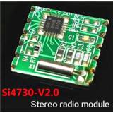 👉 Draagbare radio SI4730-V2.0 SI4730 FM Module Stereo