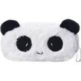 Pencil case wit large kinderen 1 Pcs Cute Cartoon Panda White Plush Pen Bag For Kids Gift School Stationery Supplies Tool