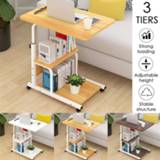 👉 Sofa Laptop Table Movable Wood Desktop Simple Design Height Adjustable Bed Side Computer Notebook Desk