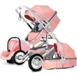 👉 Trolley baby's 2020 High Landscape Baby Stroller 3 in 1 With Car Seat and Luxury Infant Set Newborn