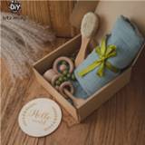 👉 Organizer baby's Baby Bath Toys For kid Rattle Photographic Props Blanket Cover 0 12 Month Montessori Toy Wooden Newborn Christmas Gift