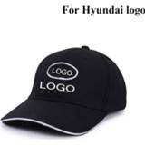 👉 Baseball cap Car logo for Hyundai Hat embroidery Adjustable Casual Trucket Fashion outdoor sports locomotive sun hats
