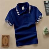 Shirts korte mouw jongens meisjes Jargazol Boys Short Sleeve Shirt Summer Fashion Cartoon Bear Embroidery School Clothes Little Girls Polo 3-8 Years Tops