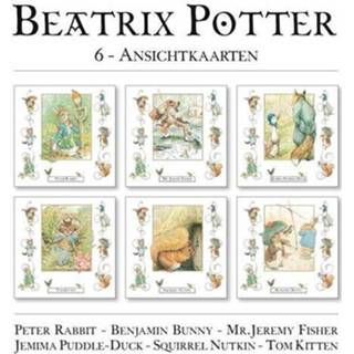 Ansichtkaart Beatrix Potter 6 ansichtkaarten - (ISBN: 9789492033109) 9789492033109
