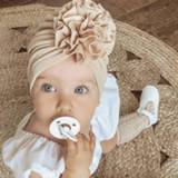 👉 Beanie baby's kinderen Flower Baby Hat Toddler Turban 6m-18m Infant Headwraps Kids Bonnet Newborn Cap