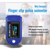 👉 Monitor 1pc Blood Oxygen OLED Screen Finger Pulse Digital Oximeter Saturation No Battery