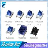 👉 Stepper 5PCS TMC2100 V1.3 TMC2130 TMC2208 TMC2209 v3.1 TMC5160 TMC5161 Motor StepStick Mute Driver Silent 3D Printer parts