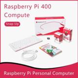 👉 Personal Computer Raspberry Pi 400 Kit Quad-core 64-bit Processor 4GB of RAM WiFi Dual-display Output For 4K