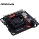 👉 Power supply GeeekPi DockerPi Board for Raspberry Pi 4B & 3B+ All Platform Auto Cooling Fan Expansion