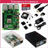 👉 HDMI cable Raspberry Pi 4 Model B 2GB/4GB/8GB RAM + Case SD Card Power Adapter Cooling Fan Heatsink for