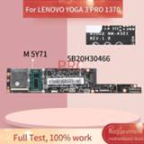 👉 Moederbord 5B20H30466 Laptop motherboard For LENOVO YOGA 3 PRO 1370 M 5Y71 Notebook Mainboard NM-A321 SR23Q with 8GB RAM
