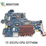 👉 Moederbord NOKOTION For SONY vaio SVF15 SVF152 Laptop motherboard SR0XG I7-3537U CPU GT740M GPU A1945012A DA0HK9MB6D0 MAIN BOARD