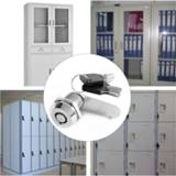 Locker Cabinet Door Mailbox Drawer Cupboard Tubular Cam Cylinder Locks Sliding Window Furniture Hardware 16-30mm