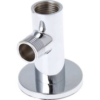 👉 Zuignap brass Chrome Shower Arm Flange Holder Hose Connector Wall Suction Cup Mount 964E