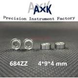 👉 Bearing 2019 Special Offer Rushed 684zz 4*9*4 Mm Abec-5 ( 10 Pcs ) Miniature 684z Ball Bearings 684 Zz 618/4zz