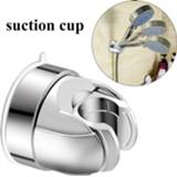 👉 Zuignap Suction Cup Shower Head Wall Mount Holder Handheld Sprayer Bracket Bathroom Accessories Shelf Support de douche