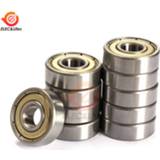 👉 Bearing steel 10Pcs Double Shielded Miniature High-carbon Single Row 608ZZ ABEC-5 Deep Groove Ball 8*22*7 8x22x7MM 608 ZZ