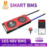 👉 Software Daly 18650 3.2v smart BMS 16S 48V 80A 100A 120A Bluetooth 485 to USB device NTC UART togther Lion LiFepo4 Battery