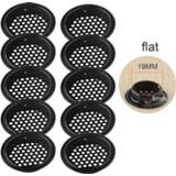 👉 Wardrobe steel 10Pcs/Set 19-53mm Cabinet Mesh Hole Stainless Louver Air Vent Ventilation Cover Accessories