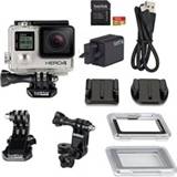 👉 Videocamera zilver 100% Original For GoPro HD Hero 4 Silver Action Camcorder with Dual Battery Charger and 16GB MicroSD Card