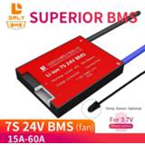 👉 Ebike 3.7V jbd bms 18650 4S 12V 10A to 60A 14.8V lithium polymer battery for Balancer NTC E-bike Scooter