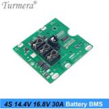 👉 Schroevendraaier Turmera 4S 14.4V 16.8V 30A 18650 Lithium Battery BMS for Screwdriver Shura Charger Protection Board fit d ewalt