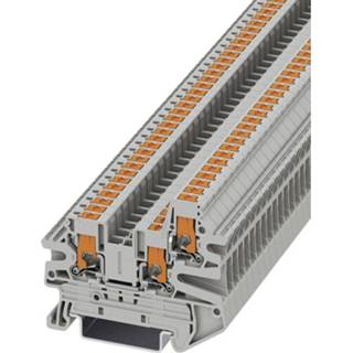 👉 Grijs Phoenix Contact PTV 2,5-TWIN 1078966 Doorgangsklem 0.14 mm² 2.50 50 stuk(s) 4055626797076